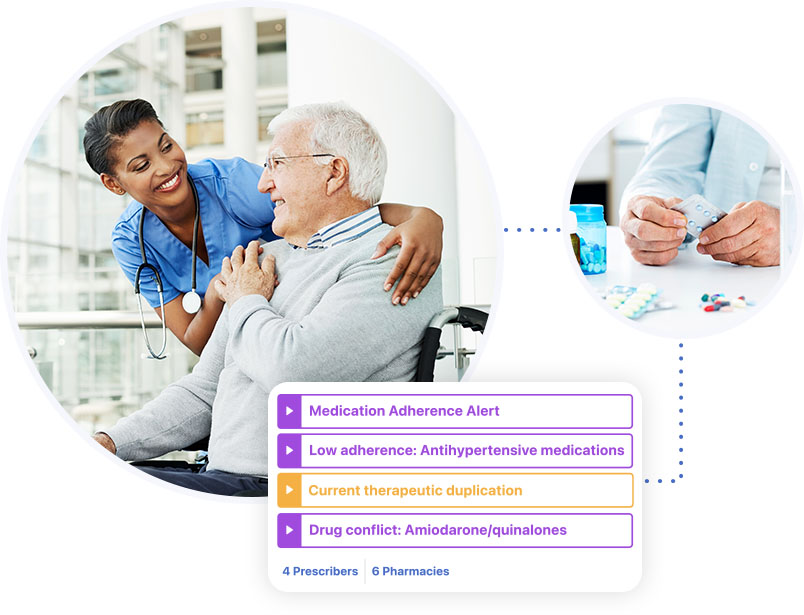 Clinical pharmacists having a discussion