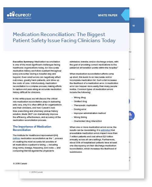 Medication Reconciliation White Paper