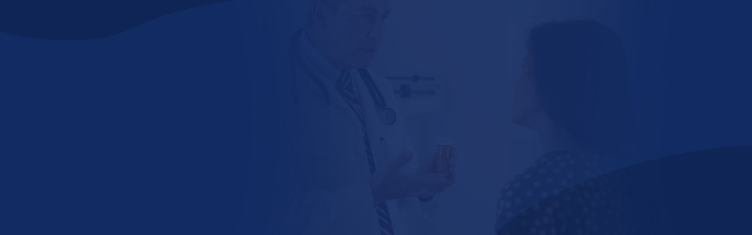 Doctor explaining prescription to patient